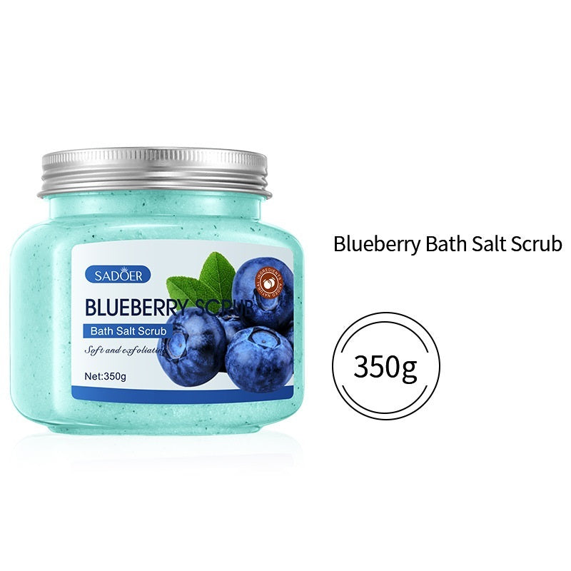 Fruit Bath Salt Scrub – Exfoliating Body Care Cream