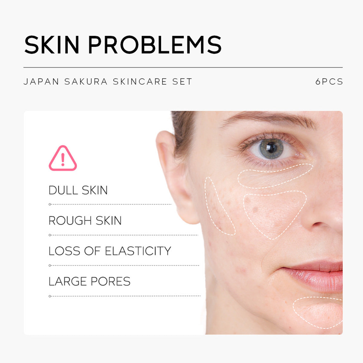 Japan Sakura Skin Care Set – 6-Piece Beauty Gift Kit